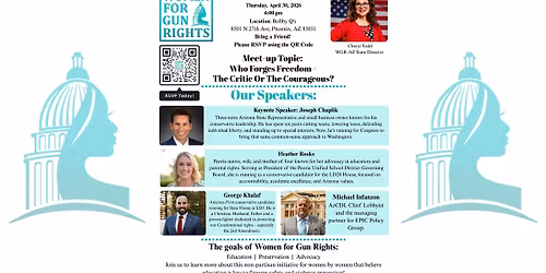 Women For Gun Rights-AZ - April 2026 Meet-Up
