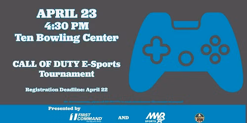 E-Sports Tournament - Call of Duty - NEW DATE