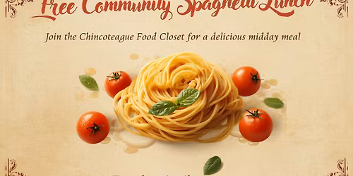 Community Spagehtti Lunch