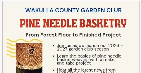 Wakulla County Garden Club - September Meeting
