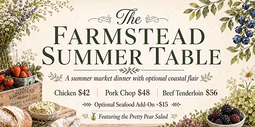 The Farmstead Summer Table
