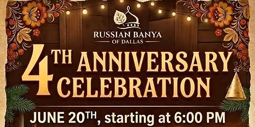 4th Anniversary Party — 2515 E Rosemeade Parkway, Ste 401, Carrollton, TX, United States, Texas 75007