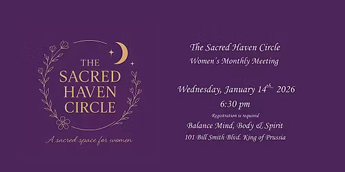 The Sacred Haven Circle - Women's Support Group