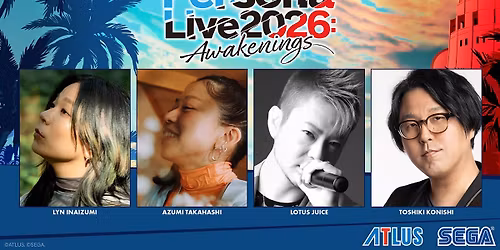 Persona Live 2026: Awakenings at Dolby Theatre