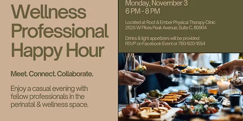 Colorado Springs Wellness Professional Happy Hour
