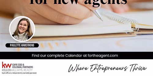 Offer Writing for New Agents with Paulette Armstrong (Plymouth)