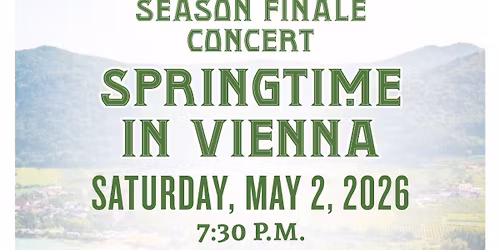 KSO's Season Finale Concert: Springtime in Vienna 