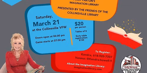 Friends of the Library Trivia Night - benefitting the Dolly Parton's Imagination Library