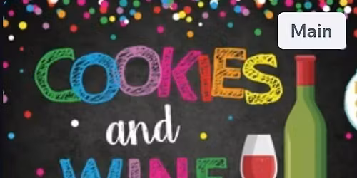 Ladies Night Out cookies and wine