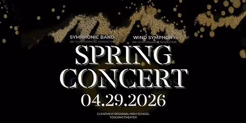 HS Wind Symphony & Symphonic Band Concert | Clearview Bands | 2025-2026