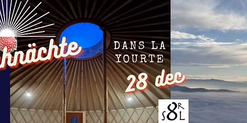 Rauhn\u00e4chte dans la Yourte