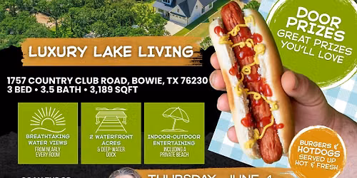 BROKER\u2019S OPEN: Lakefront Luxury on Amon G. Carter Lake