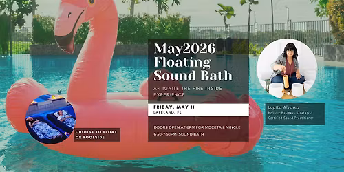 May's Sonic Floating Sound Bath | Lakeland