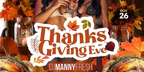 THANKS GIVING Eve @THE VALENCIA ROOM