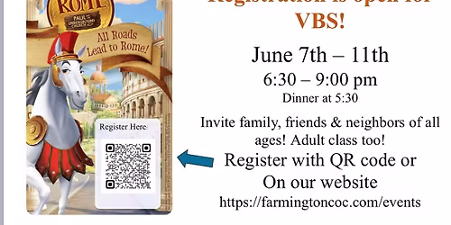 VBS - All Roads Lead to Rome