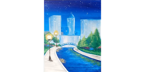 Cityscape Riverwalk - Paint and Sip in Indianapolis | Classpop!\u2122