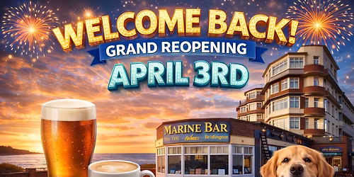 Grand reopening at The Marine Bar