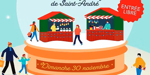 March\u00e9 de No\u00ebl du Comit\u00e9de Jumelage de St Andr\u00e9 lez Lille