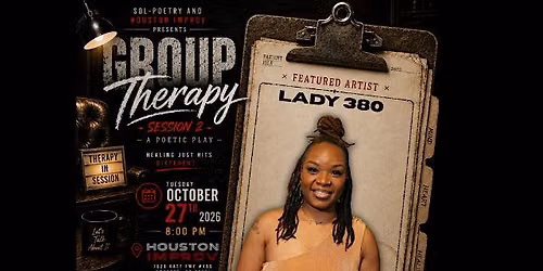 Group Therapy : Session 2  (A Poetic Play) - Lady 380