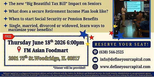 Free Retirement and Social Security Workshop!