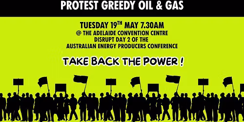 TAKE BACK THE POWER: AEP Conference Day 2 Protest