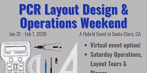 Layout Design & Operations Weekend Hybrid Event