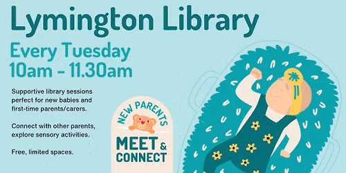 New Parents Meet and Connect at Lymington Library