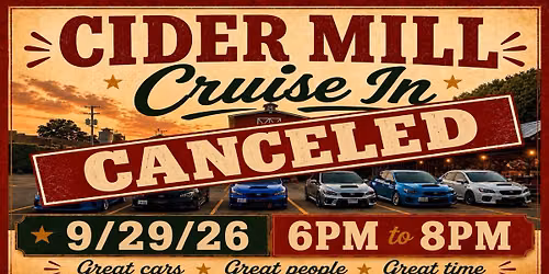 Cider Mill Cruise In 9\/29\/26