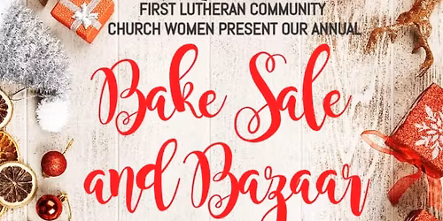 Annual Bake Sale and Bazaar