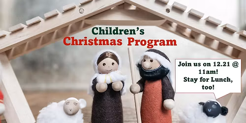Children's Christmas Program Service