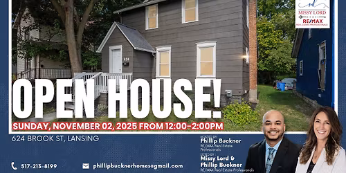 OPEN HOUSE SUNDAY IN LANSING!