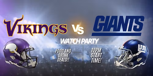 Vikings Watch Party