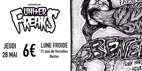 FREAK OUT NIGHT#59 VIOLENT SADIE MODE x BENEF x DJ SET