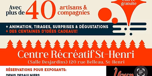 Marché de noel de St-Henri de Lévis 