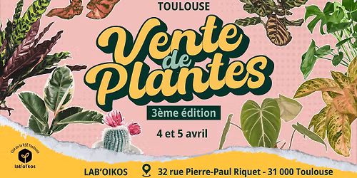 Vente de Plantes \u2013 Toulouse Centre-ville \ud83c\udf3f