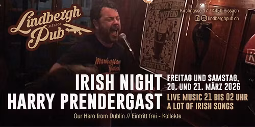 Irish Night mit Harry Prendergast