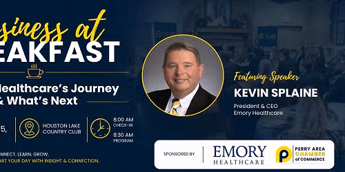 Business at Breakfast: Emory Healthcare\u2019s Journey & What\u2019s Next