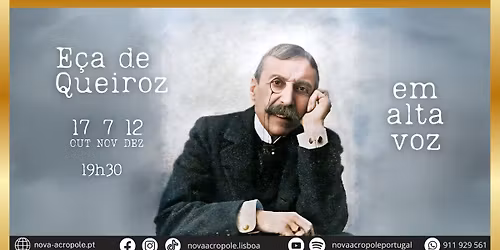 E\u00e7a de Queiroz em alta voz | Obra: Contos