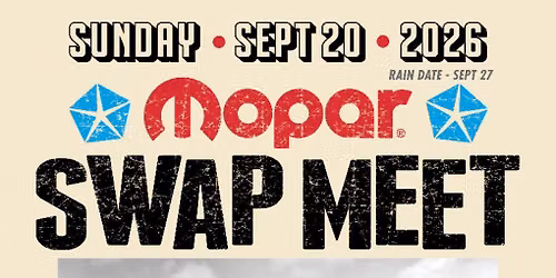 WMMC'S 2026 FALL SWAP MEET!