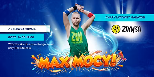 Max Mocy! \ud83d\udcaa\u26a1\u2728 Maraton Zumby dla Maksymiliana Ba\u0144ki