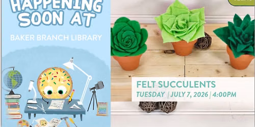 Felt Succulents