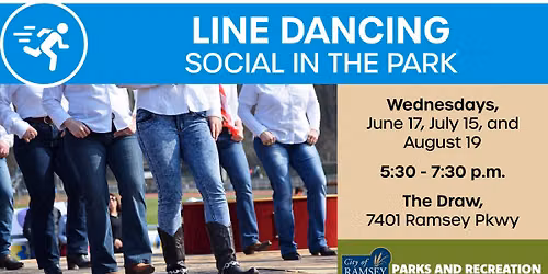 Summer Line Dancing Socials in the Park