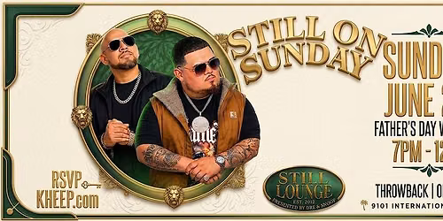 Still on Sunday: Ray Love + DJ El Rey