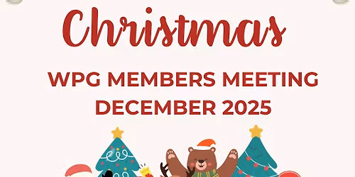 WPG Members Meeting - 13th December 2025