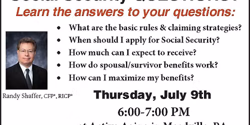 Social Security Seminar