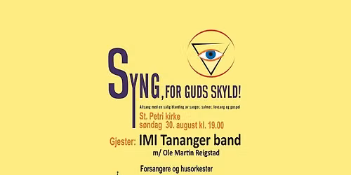 Syng, for Guds skyld!