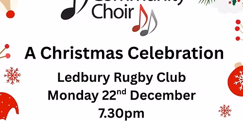 Ledbury Community Choir Christmas Concert