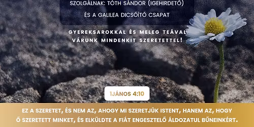 Neked van igazi rem\u00e9nys\u00e9ged? - Evang\u00e9liz\u00e1ci\u00f3s alkalom