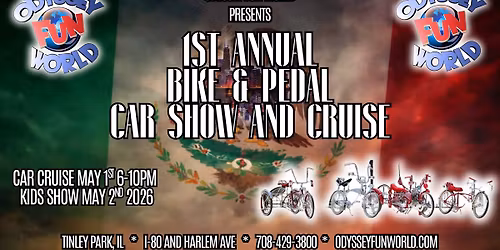 Cinco De Mayo Weekend Cruise and Bike & Pedal Car Show