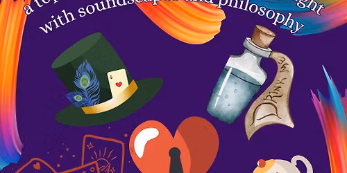 Topsy, turvy tea and tarot paint night